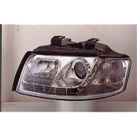 AUDI A4 ФАРА Л+П (КОМПЛЕКТ) ТЮНИНГ ЛИНЗОВАН ВНУТРИ ХРОМ AI0A401-003H-N