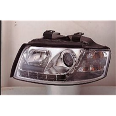 AUDI A4 ФАРА Л+П (КОМПЛЕКТ) ТЮНИНГ ЛИНЗОВАН ВНУТРИ ХРОМ AI0A401-003H-N
