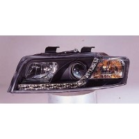 AUDI A4 ФАРА Л+П (КОМПЛЕКТ) ТЮНИНГ ЛИНЗОВАН ВНУТРИ ЧЕРН 01-04 AI0A401-004B-N